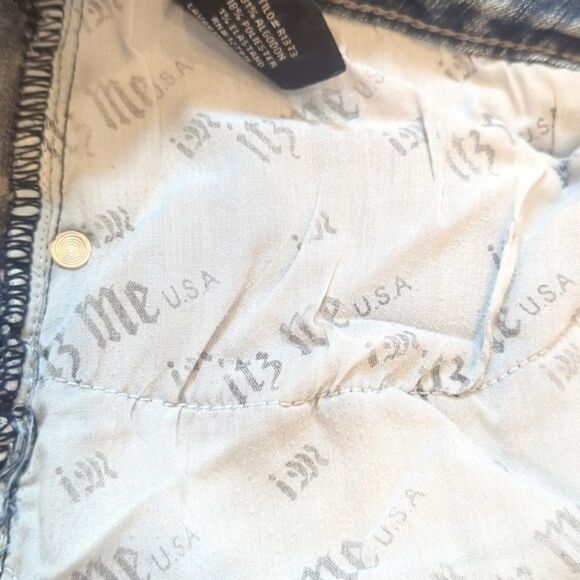 I&M Jeans Women's Size 9 Cotton Stretch Denim Faded Straight‎ Leg - Picture 5 of 12